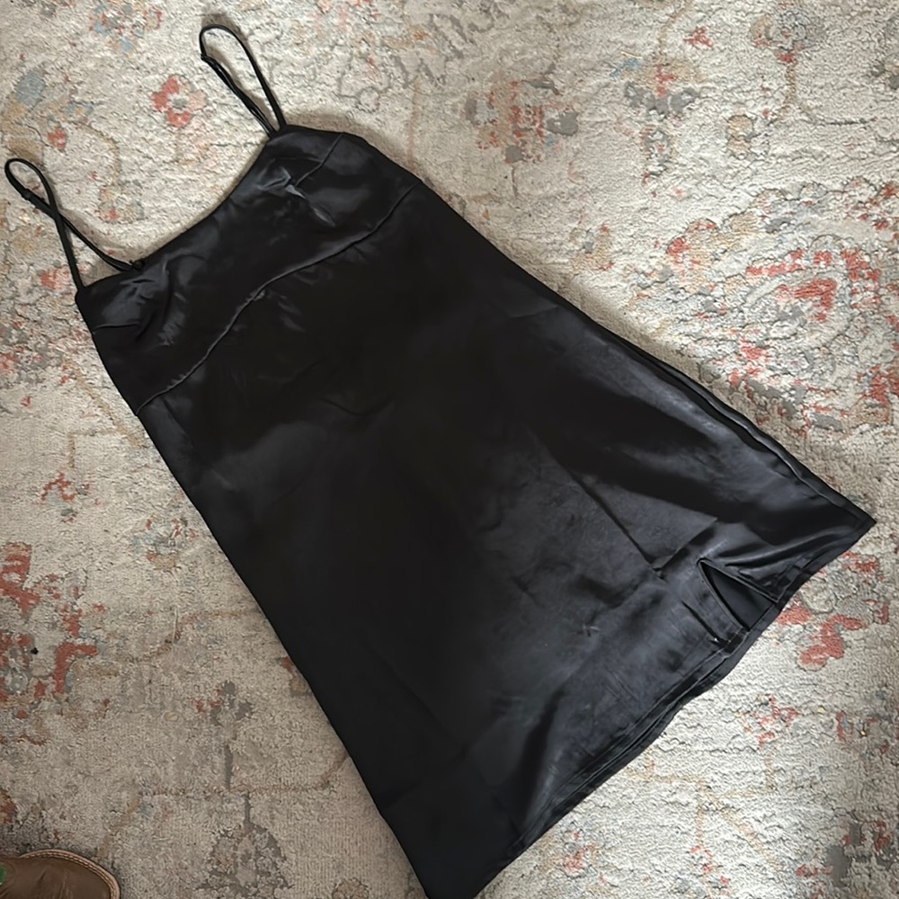 Womens open back dress